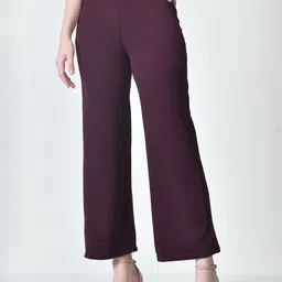 CORSICA Women Relaxed High-Rise Trousers-image-63
