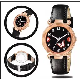 SZN Women Dial & Leather Straps Analogue Watch Fudedi Leather BlackSZNN36514433 image 3