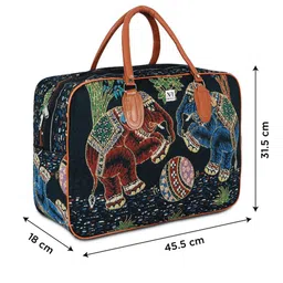 NFI essentials Canvas Animal Printed Tote Bag image 2