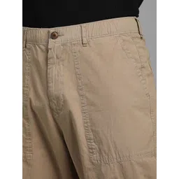 Louis Philippe Jeans Men Regular Fit Mid Rise Cotton Trousers image 4