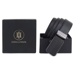 Hayes London Men Pack of 2 Leather Reversible Formal Belts image 4