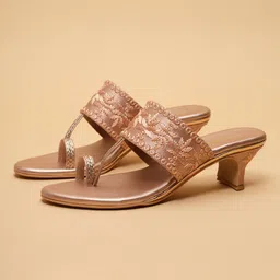 ERIDANI Embellished Party Block Mules-picture-16