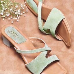 JM Looks Ethnic Block Sandals-picture-9