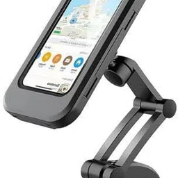ajm Waterproof Motorcycle Phone Holder with 1 Ball Handlebar Stem Mount – 720 Bike Mobile Holder-picture-11