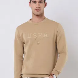 U.S. Polo Assn. Men Typography Printed Round Neck Long Sleeves Cotton Pullover Sweatshirt-picture-31