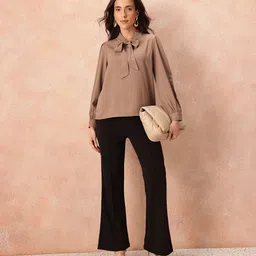 all about you Tie-Up Neck Top image 2