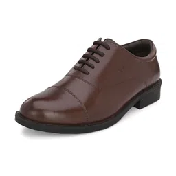 Auserio Men Leather Formal Oxfords image 2