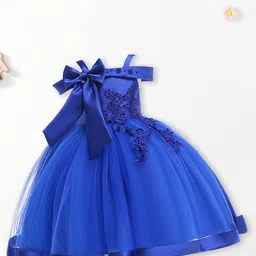 FOREVER FRIDAY Embroidered Off-Shoulder A-Line Dress-picture-14