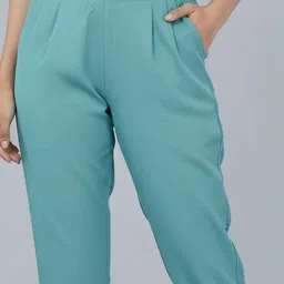 MIRAYYA Women Tailored Easy Wash Trousers image 5