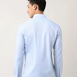 Arrow Men Slim Fit Solid Spread Collar Formal Shirt image 3