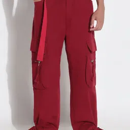 SHOWOFF Men Comfort Straight Fit Mid-Rise Cargo Jeans-picture-34