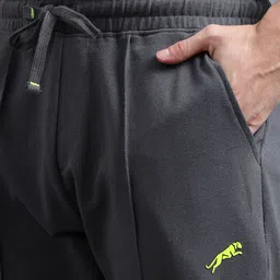 ARDEUR Men Regular Fit Mid Rise Trackpants image 4