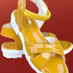 NEW LATEST Yellow Bow Girls Slip-on Flats-image-98