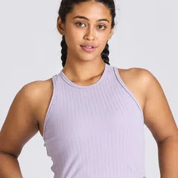 Domyos By Decathlon Solid Cropped Fitness Tank Top 520 image 1