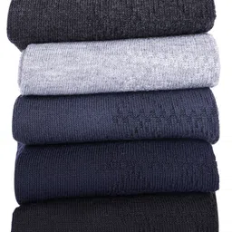 Dollar Men Pack of 5 Free Size Ankle Length Cotton Socks image 4
