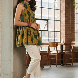 SZN Print Cotton Top image 2