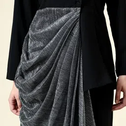 AAKAAR Shawl Collar Blazer With Trousers Co-Ords image 2