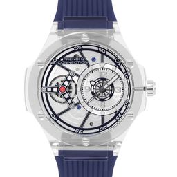 French Connection Men Printed Skeleton Dial & Straps Silicone Analogue Watch-picture-12