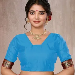 Lookmark Ethnic Motifs Woven Design Zari Banarasi Saree image 5