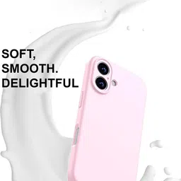 LIRAMARK Solid Printed iPhone 16 Plus Back Case Mobile Accessories image 3