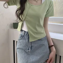 StyleCast x Revolte Crop Top image 5