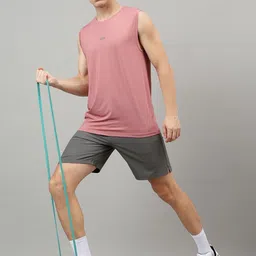 FCK GOLD Men Round Neck Sleeveless Innerwear Gym Vest with Printed Details image 3