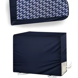The Furnishing Tree Blue Printed Air Conditioner Cover-picture-15