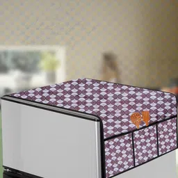 The Furnishing Tree Grey Plastic Refrigerator Cover-picture-11