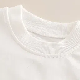 LULU & SKY Boys Checked T-shirt and Shirt with Trousers image 3