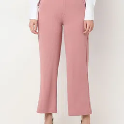 Smarty Pants Women Comfort Flared Lint Free Trousers image 1