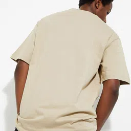 max Round Neck Drop Shoulder Sleeves Dexter Printed Regular Fit Cotton T-shirt image 4