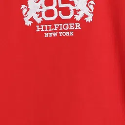 Tommy Hilfiger Boys Typography Embroidered Pure Cotton T-shirt image 2