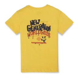Palm Tree Boys Typography Printed Cotton T-shirt image 5