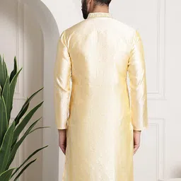 ROYAL KURTA Ethnic Motifs Woven Design Thread Work Straight Kurta image 2