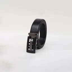 WINSOME DEAL Men Slider Buckle Closure Textured Formal Belt image 5