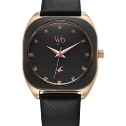 Fastrack Women Embellished Dial & Leather Straps Analogue Watch FV60057WL02-picture-43