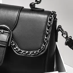 StyleCast Textured Structured Sling Bag image 2