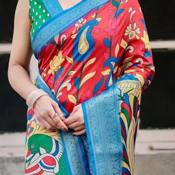 MAHARANI COUTURE Woven Design Tussar Saree image 4