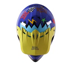 Royal Enfield Kids Roadster Geo Camo Full-Face Helmets image 3