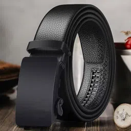 SHOPGLOBAL Unisex Textured Leather Formal Belt-picture-16