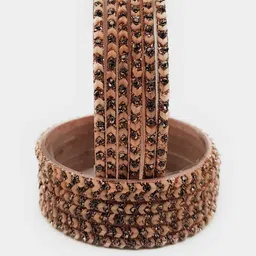 RAF DUKAN Women Set of 12 Glass Crystals Bangles-picture-37