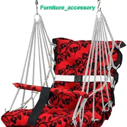 kd cretion Cotton Swing for Kids Baby 1-3 Years (multi colour} Bouncer image 5