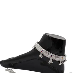 AamNa Enterprises Silver-Plated Anklet-picture-24