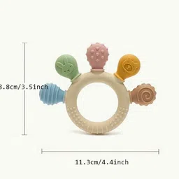 rasharsh Silicone Baby Teether Teether image 3