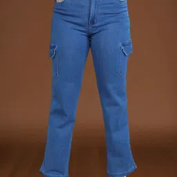 DressBerry Women Straight Fit High-Rise Stretchable Jeans-image-25