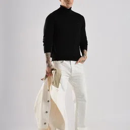 Calvin Klein Jeans Men Turtle Neck Woollen Pullover image 2