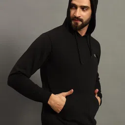 HUSHBUCKS Men Hooded Pure Cotton Sweatshirt image 3