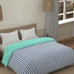 Portico Fusion 144 TC Cotton Blue Double Size Comforter-picture-19