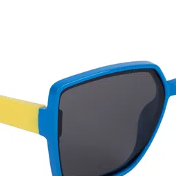 DukieKooky Unisex Kids Square Sunglasses with Polarised and UV Protected Lens DKSG517E image 3