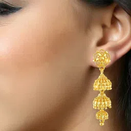 VIVASTRI Women Gold-Plated Alloy Earrings-picture-13